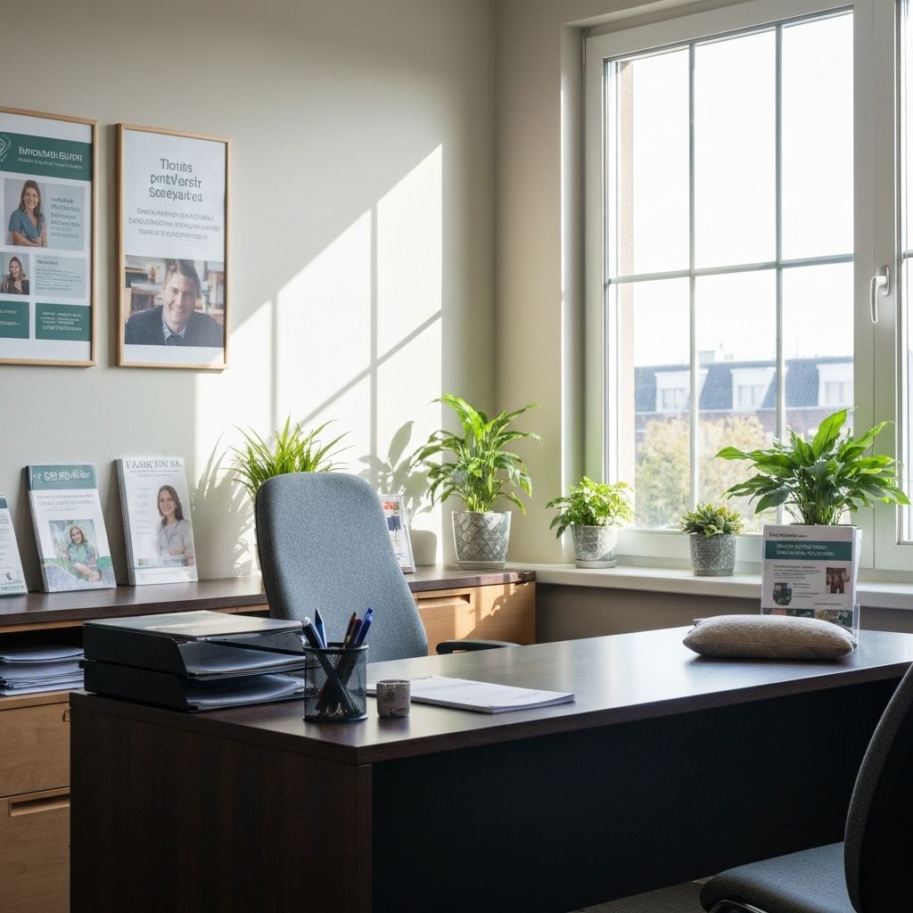 Freundliches Beratungsumfeld und Kontaktinformationen